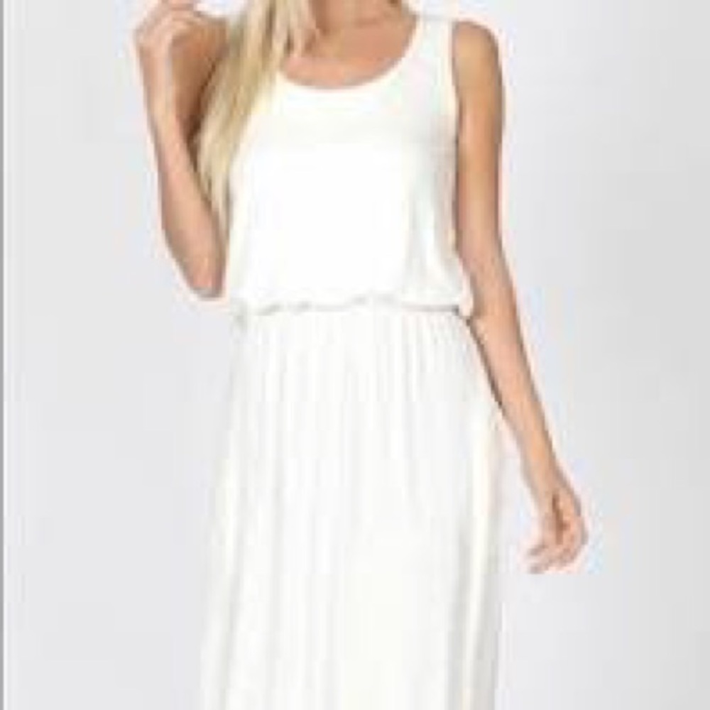 Zenana Premium Sleeveless Maxi Dress. - Picture 1 of 6